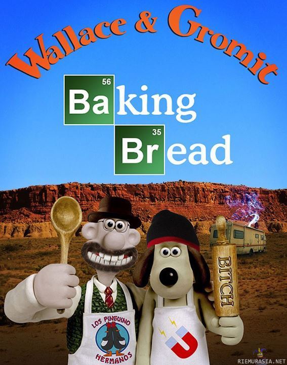 Wallace & Gromit - Baking Bread
