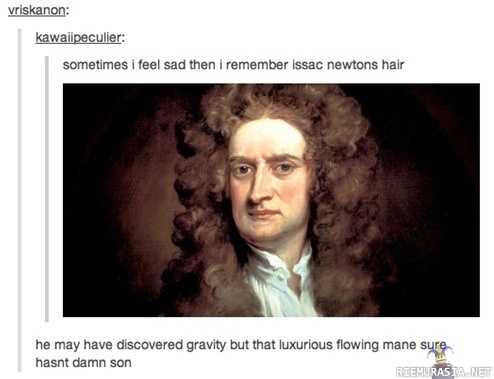Isaac Newtonin tukka