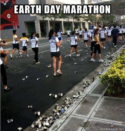 Earth day marathon - ironista