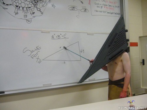 Pyramid head opettaa - Trigonometrian oppitunti silent hillin koulussa