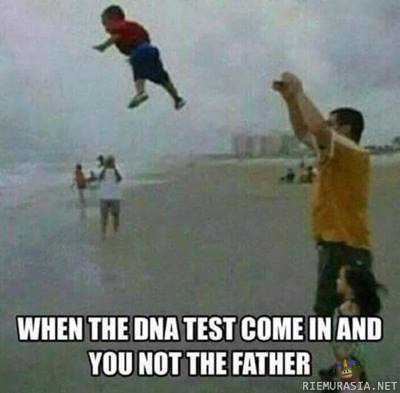 Vapaus! - Kun DNA-testien tulokset osoittavat ettei se olekaan sinun lapsi