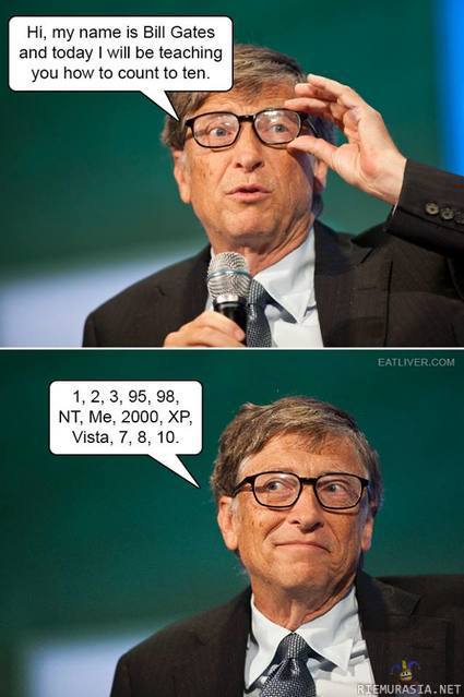 Bill Gates opettaa - Laskemaan kymmeneen