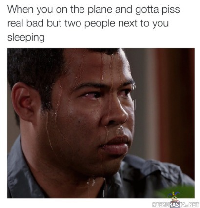 Kun kusihätä iskee lentokoneessa - Ja vieruskaverit nukkuvat