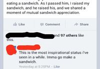 Sandwich moment