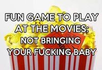 Fun game to play at the movies