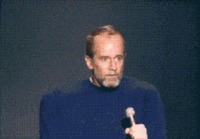 George Carlin ja äkillinen tila-aika-avaruuden vääristymä