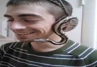 Snake headset