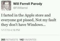 Farted at Apple store