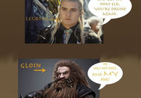Links between the Hobbit and Lord of the rings