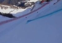 Entinen olympiatason urheilija testaa sotshin alppihiihtomäkeä