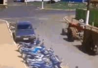 Traktori ja perävaunu