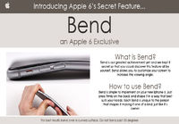 Apple bend