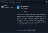 3Dmarkin arvostelu Steamissa