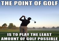 Golfin tavoite