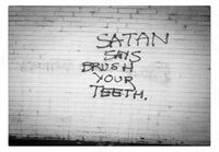 Saatana kehoittaa huolehtimaan hammashygieniasta