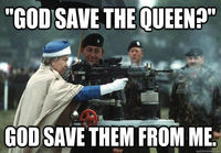 God save the queen?