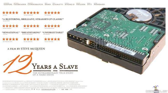 12-years a slave - Koskettava elokuva kovalevyn 12-vuotta kestäneestä orjuudesta
