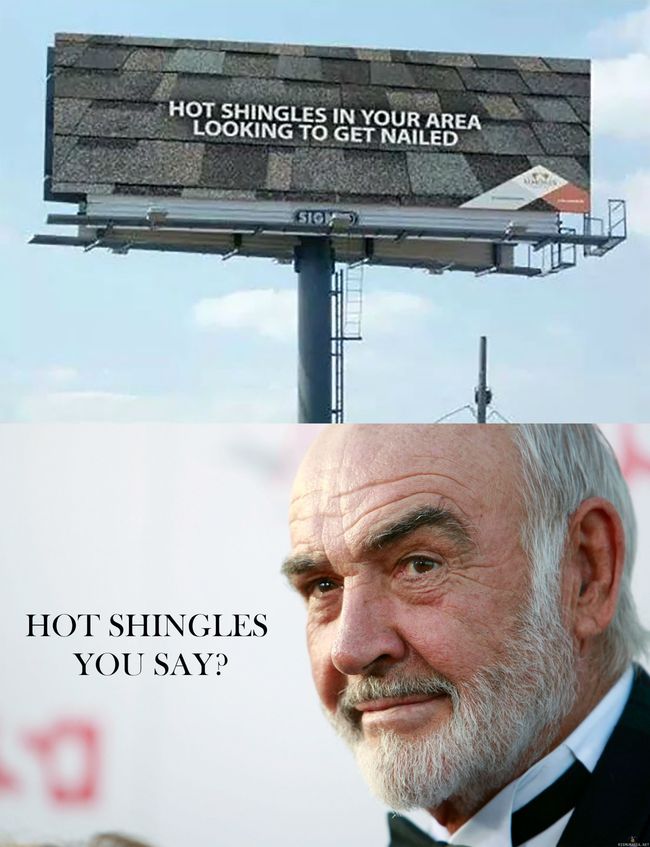 Hot shingles