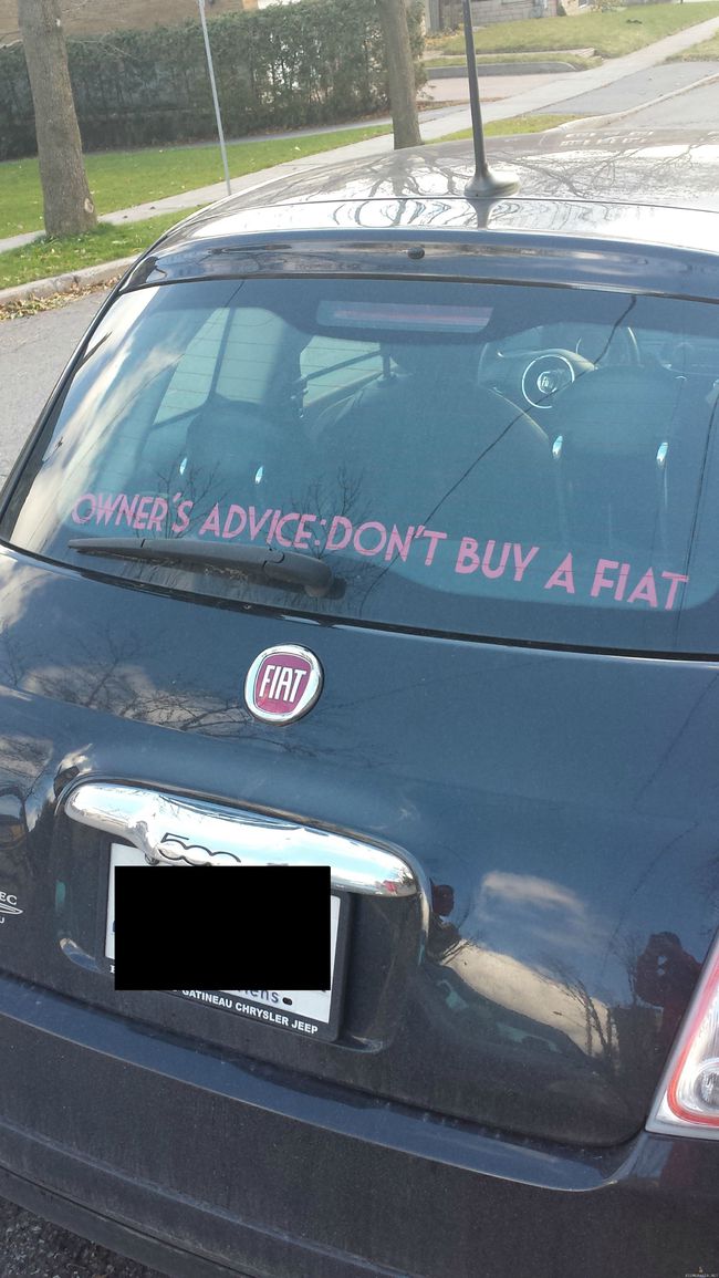 Omistajan vinkki - Älä osta Fiatia