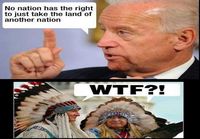 Biden vs. Intiaanit