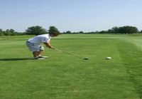 Napakymppi golfkentällä