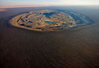 Volcanic crater of Wau al Namus (‘hole of mosquitoes’)
