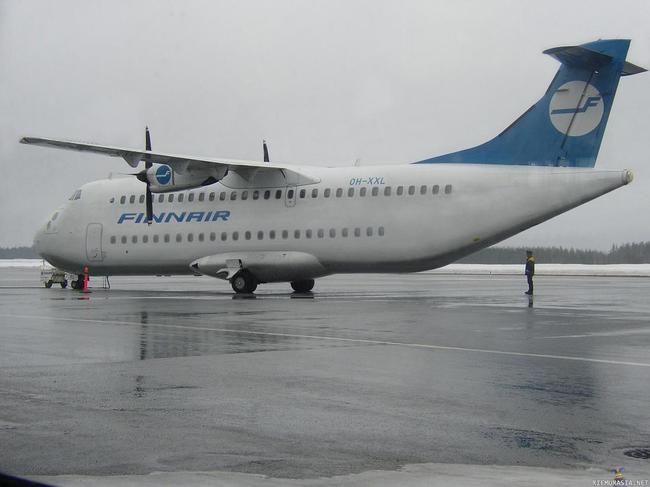 Finnair caravan - Finnair ja Flybe yhdityivät