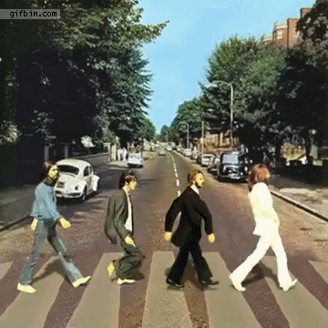 Animated Abbey Road - Beatles