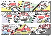 Mario syö väärän sienen