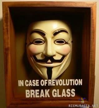 In Case of Revolution - BREAK GLASS