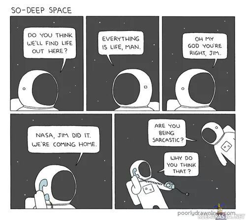 So-deep space - Jim keksii elämän tarkoituksen