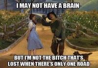 Nyt Dorothy yritä edes!
