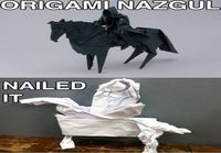 Origami Nazgûl