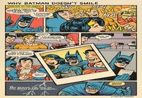 Why Batman doesn't smile