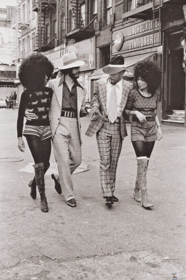 Harlem, New York - 1970, tuoko muistoja mieleen? Itselleni ei.
