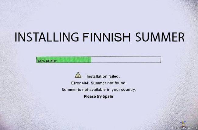 Suomen kesä - 4 vuodenaikaa... paskanmarjat