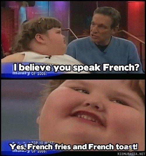 Puhutko ranskaa?