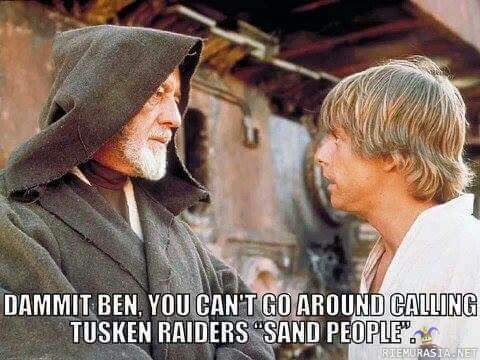 Helkkari sentään Ben, varo mitä puhut!