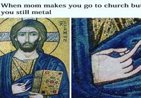 Kun äiti pakottaa sut menemään kirkkoon