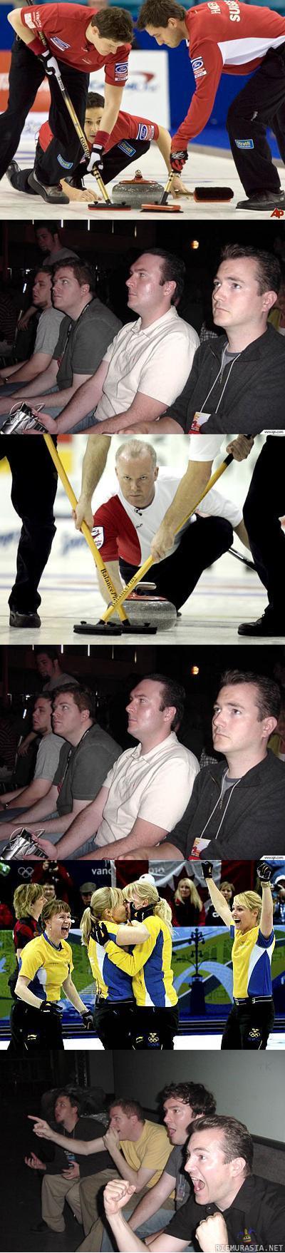 curling on paras olympialaji - tutut kaverukset taas vauhdissa