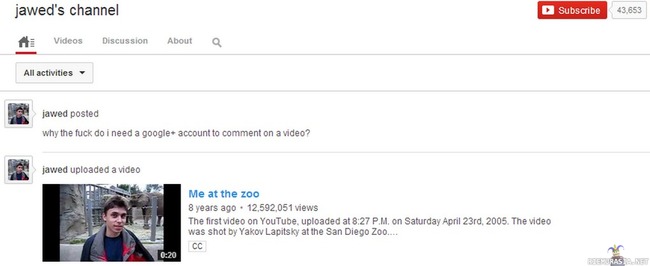 YouTuben yksi perustajista palaa kahdeksan vuoden tauon jälkeen kommentoimaan kommenttimuutosta.