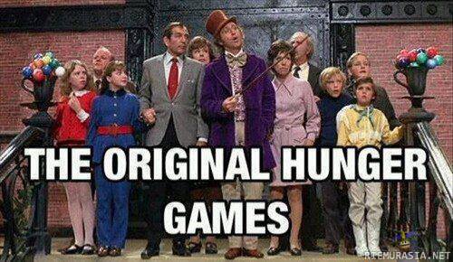 The Original Hunger Games - Willy Wonka järjesti ensimmäiset nälkäpelit