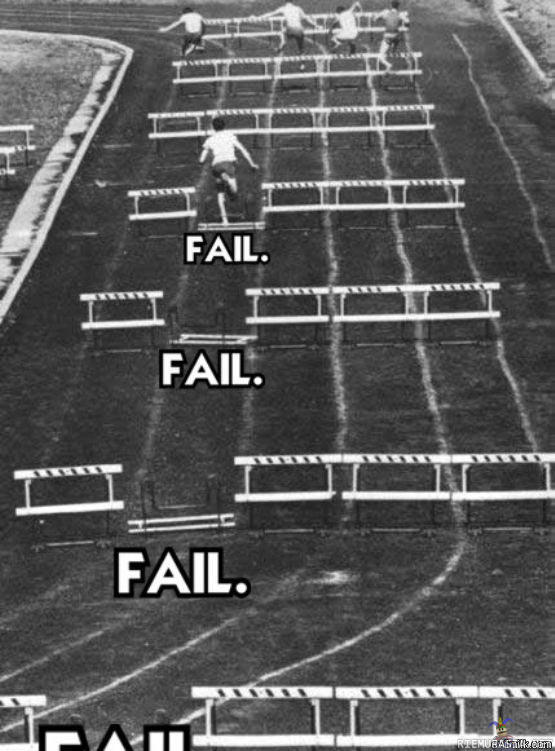 Fail after fail after fail after fail