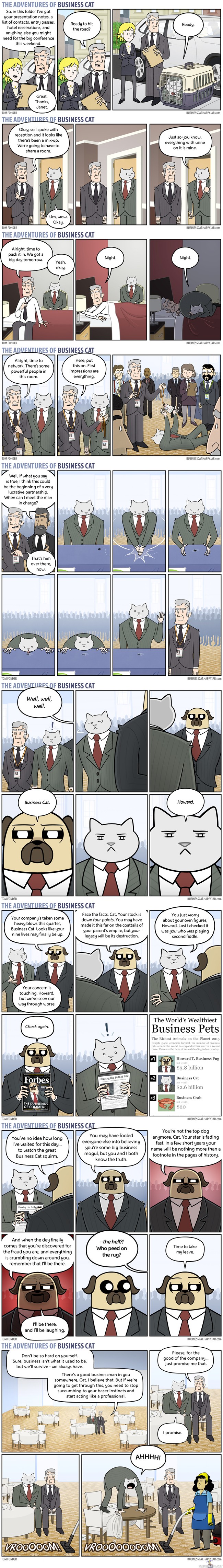 The Adventures of Business Cat - Tällä kertaa bisnesmatkalla