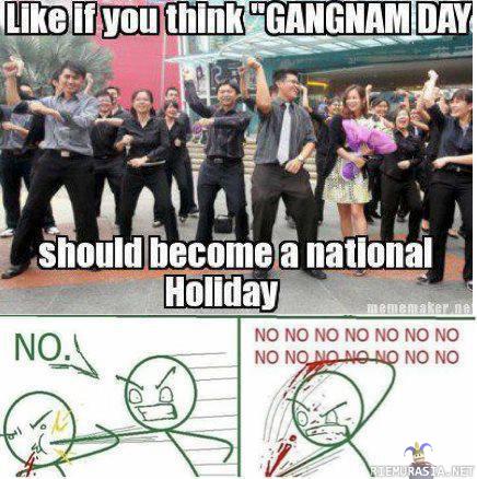 Gangnam style - kuva kertoo kaiken