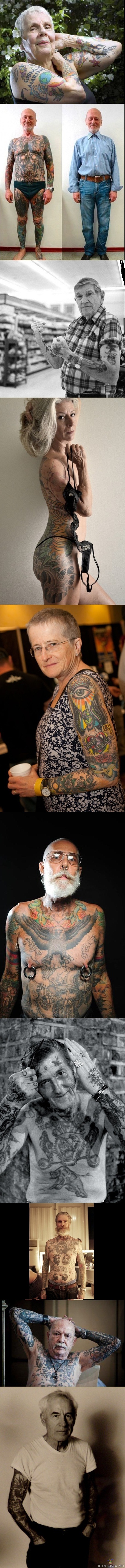 &#34;What about when you get old?&#34; - Tattooed Seniors answer