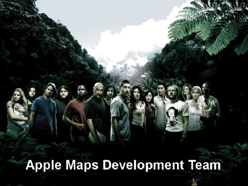 iOS 6 - apple mapsin tiimi