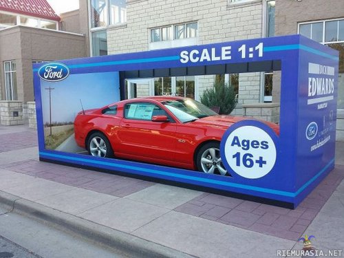 Uusi myyntipakkaus - Fordin lelu uudessa myyntipakkauksessa