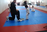 Pienen pojan Taekwondo vyökoe