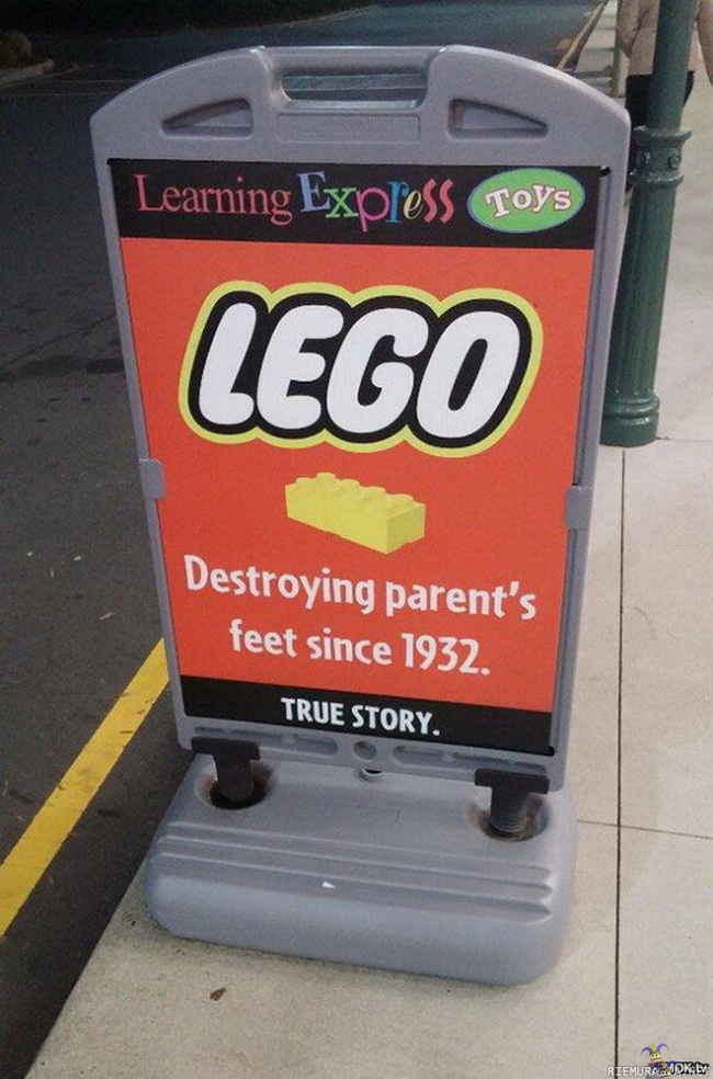Totuus Legoista - Kantapäitten tuhoamista jo vuodesta 1932